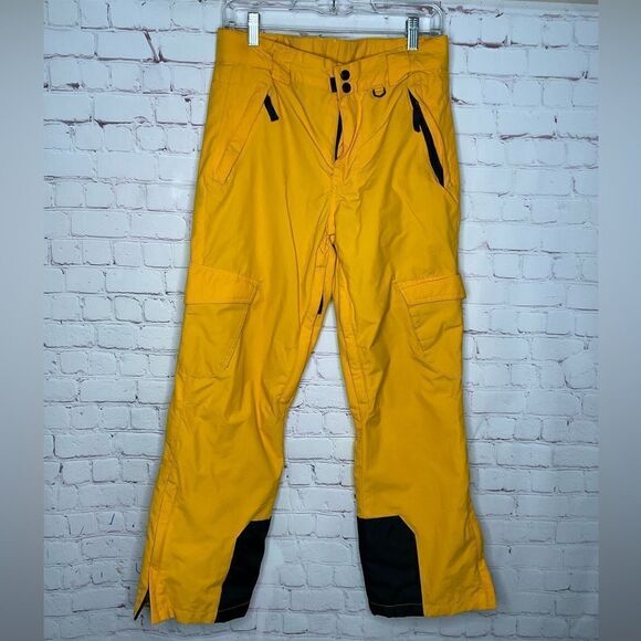 Women's SLALOM Ski Snowboard Pants Yellow Size S‎ - Picture 1 of 9